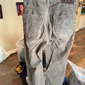 Men's Bootcut Jeans in Gray